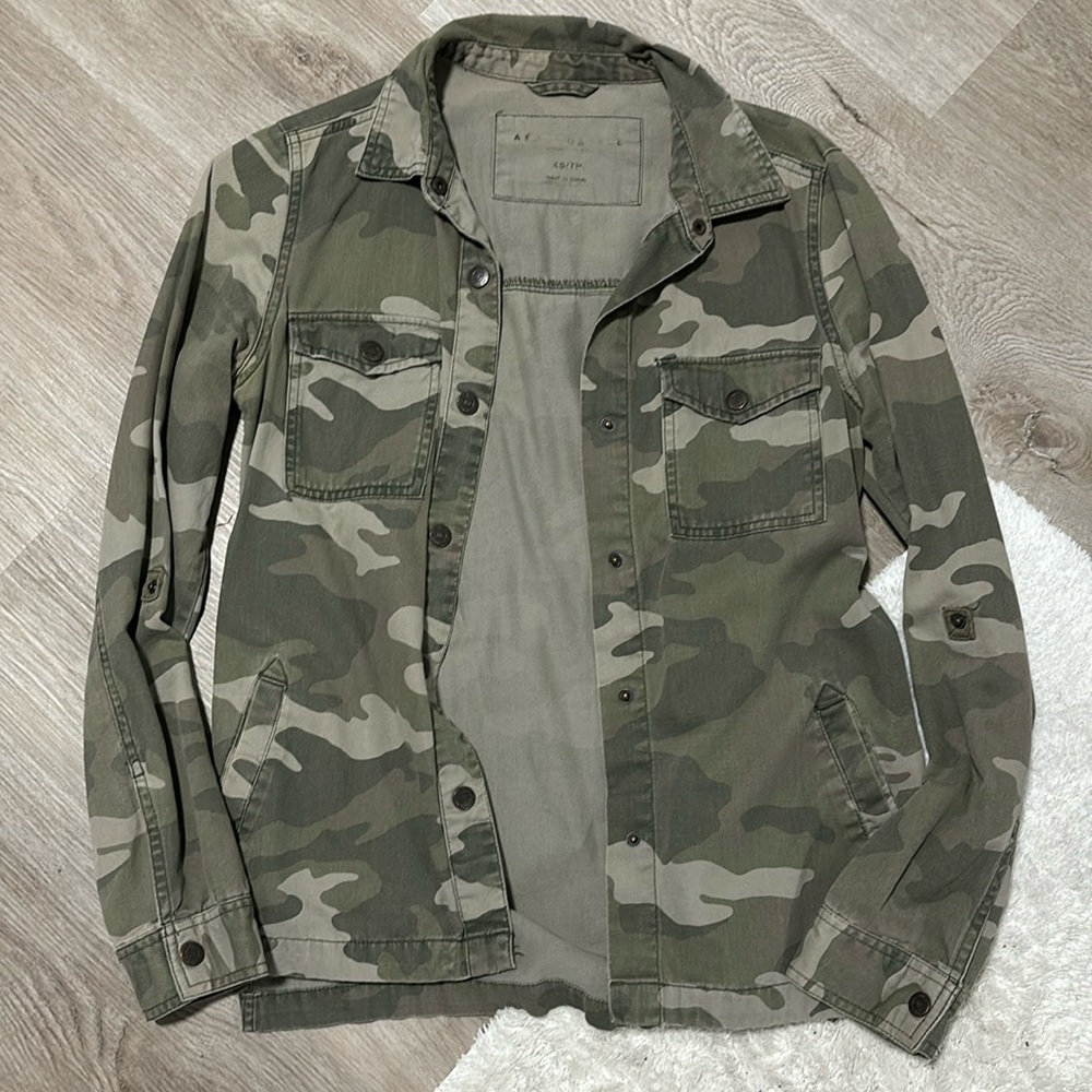 camo print jacket